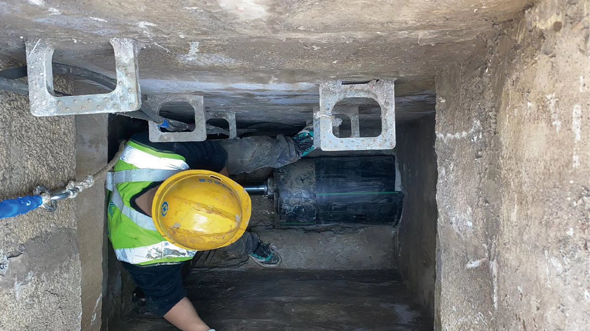 田林HDPE短管内衬法